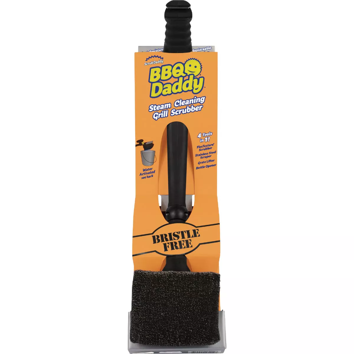 Scrub Daddy Barbeque Daddy Steam Cleaning Grill Scrubber - photo 2
