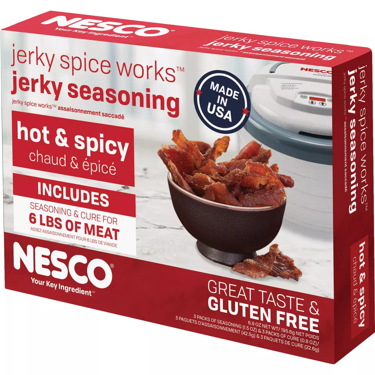 Nesco Hot & Spicy Jerky Seasoning, 6 Lb. Yield - photo 2