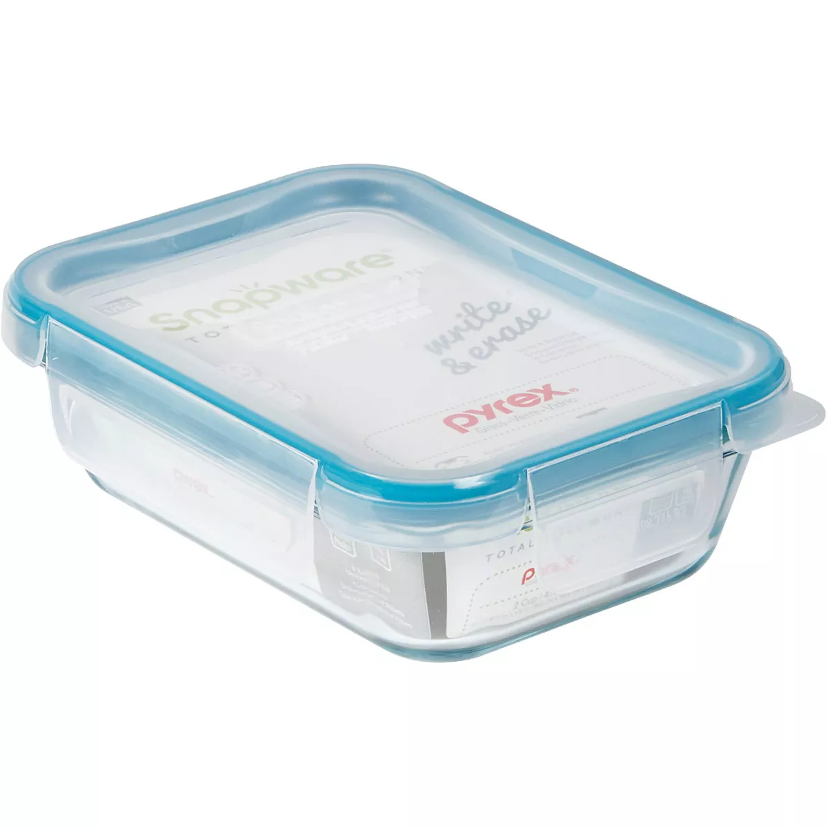Snapware Total Solution 2-Cup Rectangle Pyrex Glass Storage Container with Lid - photo 2