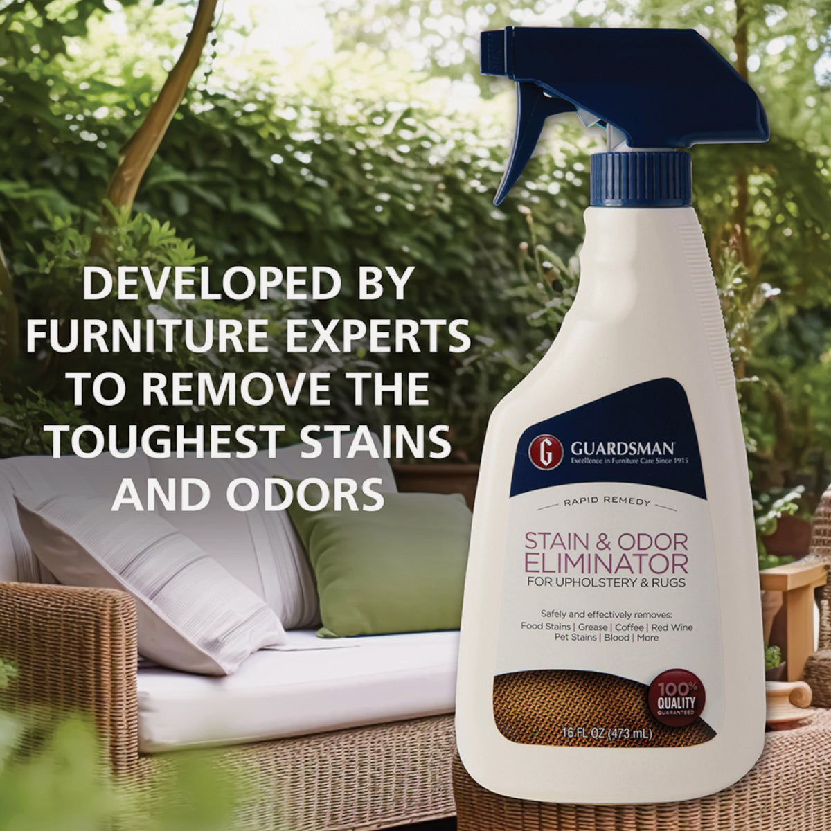 Stain & Odor Eliminator for Upholstery and Rugs - Thumbnail 2