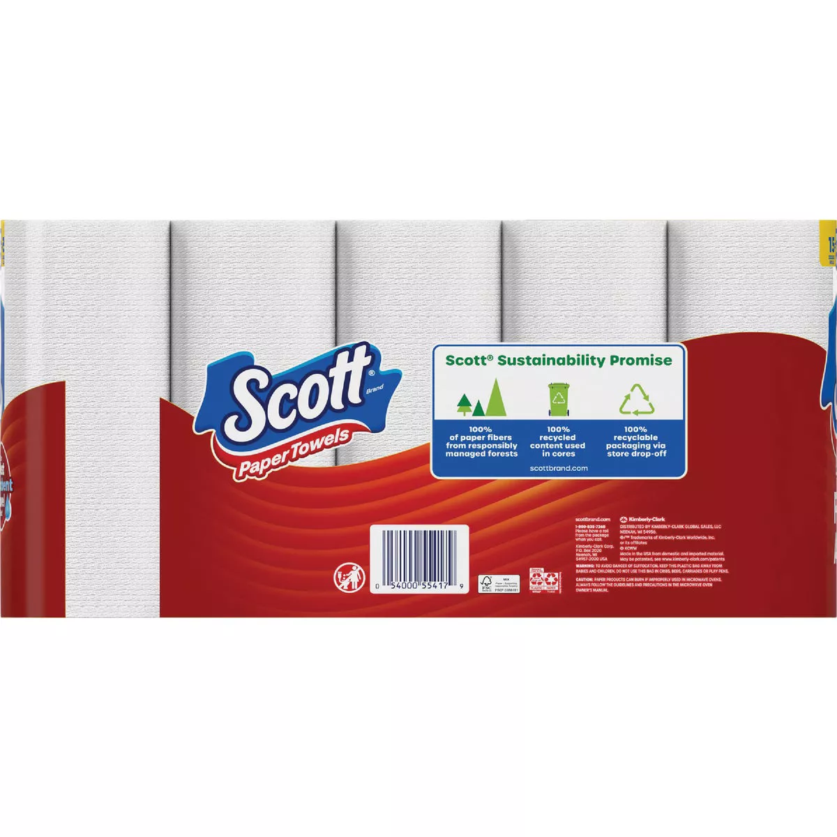Scott Choose-A-Sheet Paper Towels (15 Double Rolls) - photo 2