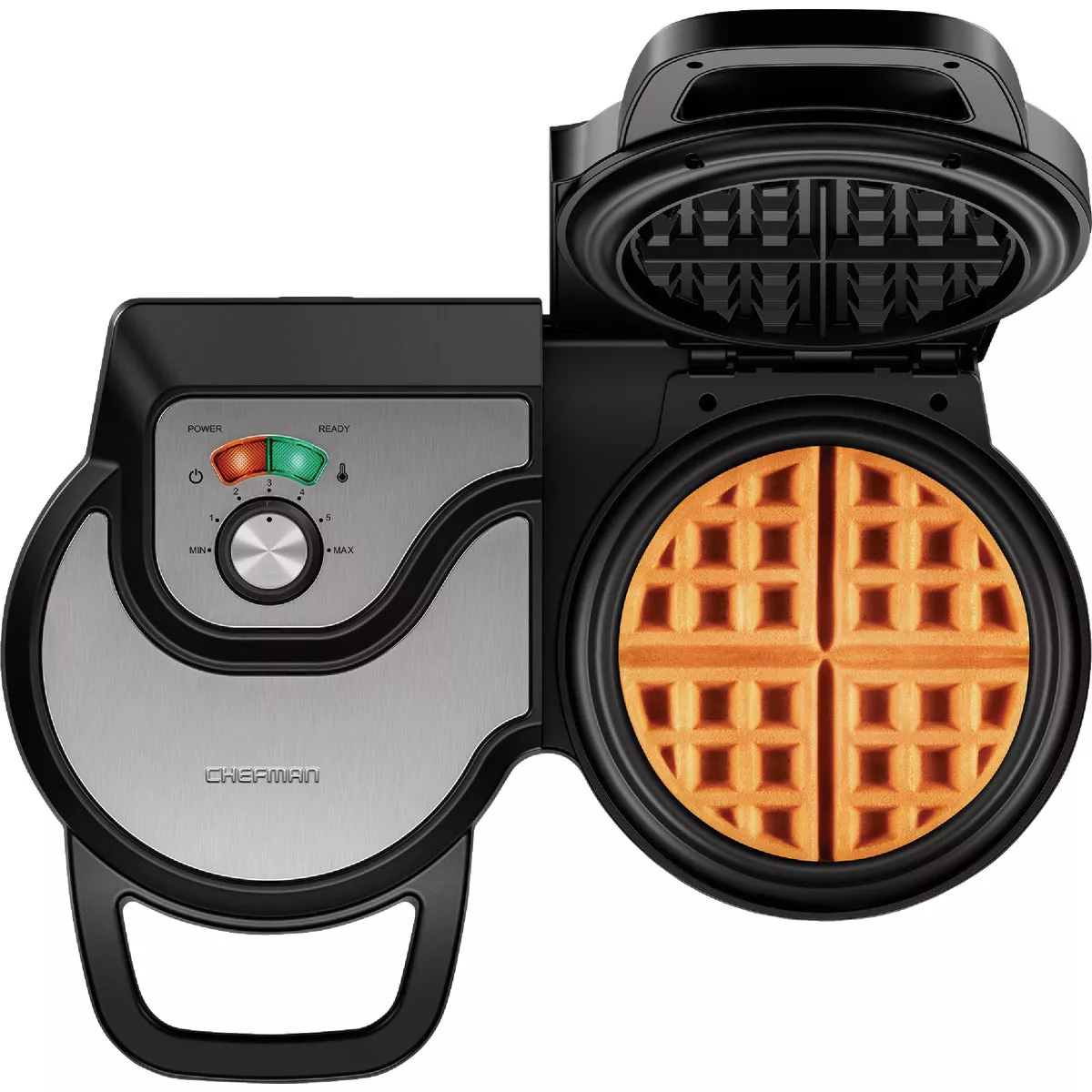 Chefman The Double Anti-Overflow Waffle Maker - photo 3