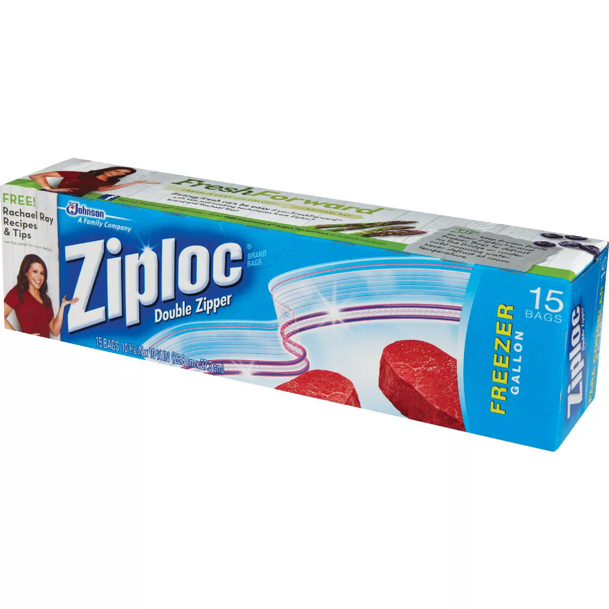 Ziploc 1 Gal. Double Zipper Freezer Bag (16-Count) - photo 2