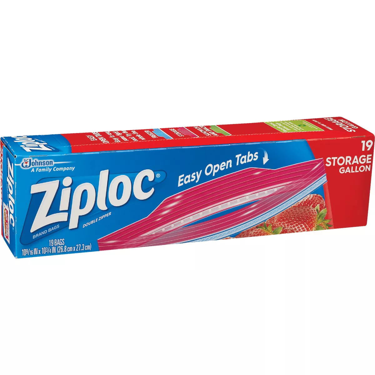 Ziploc 1Gal. Double Zipper Food Storage Bag (22-Count)