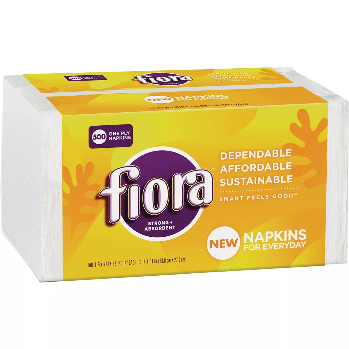 Fiora Deco-Flower Napkin (500-Count)