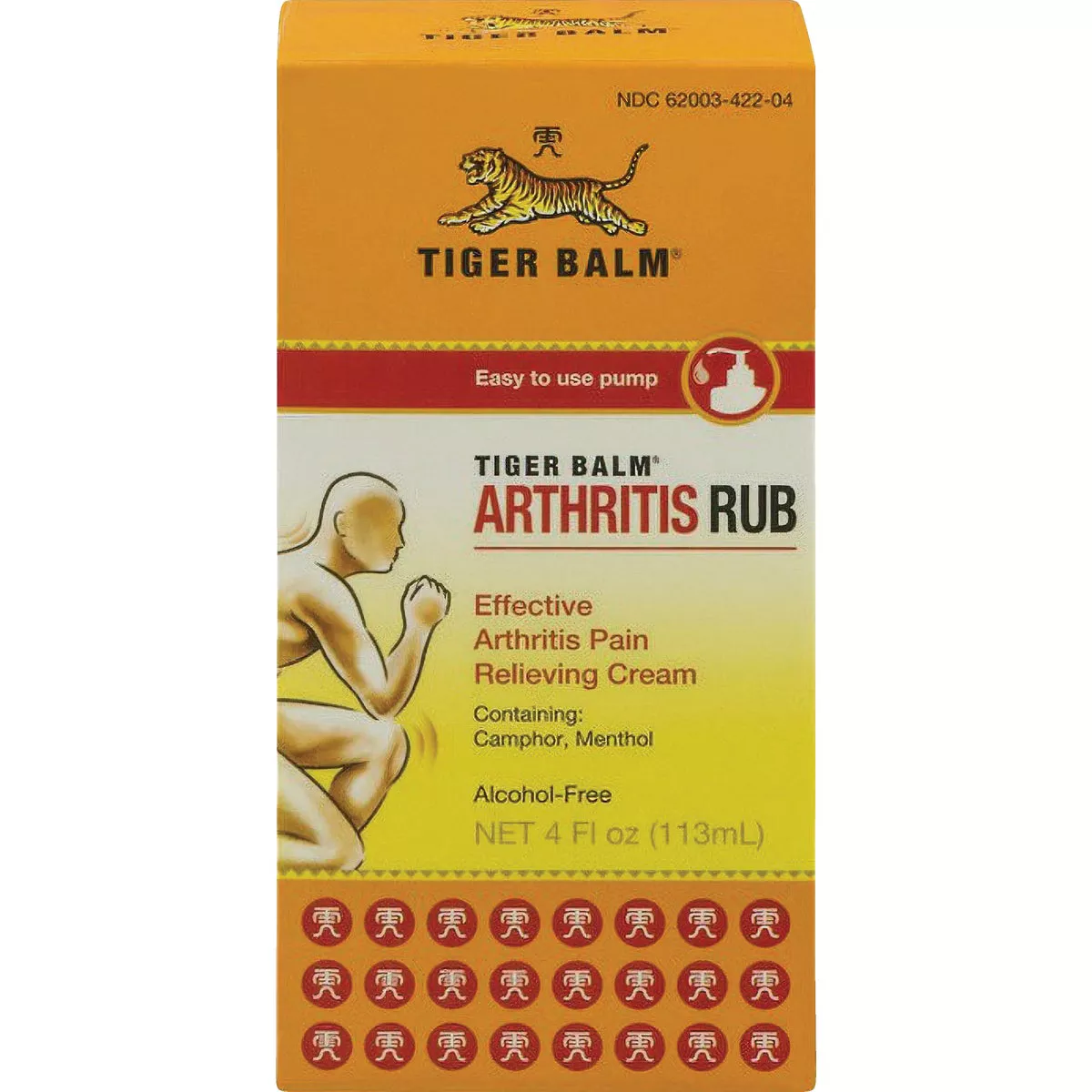 Tiger Balm 4 Oz. Arthritis Rub Pain Reliever - photo 2