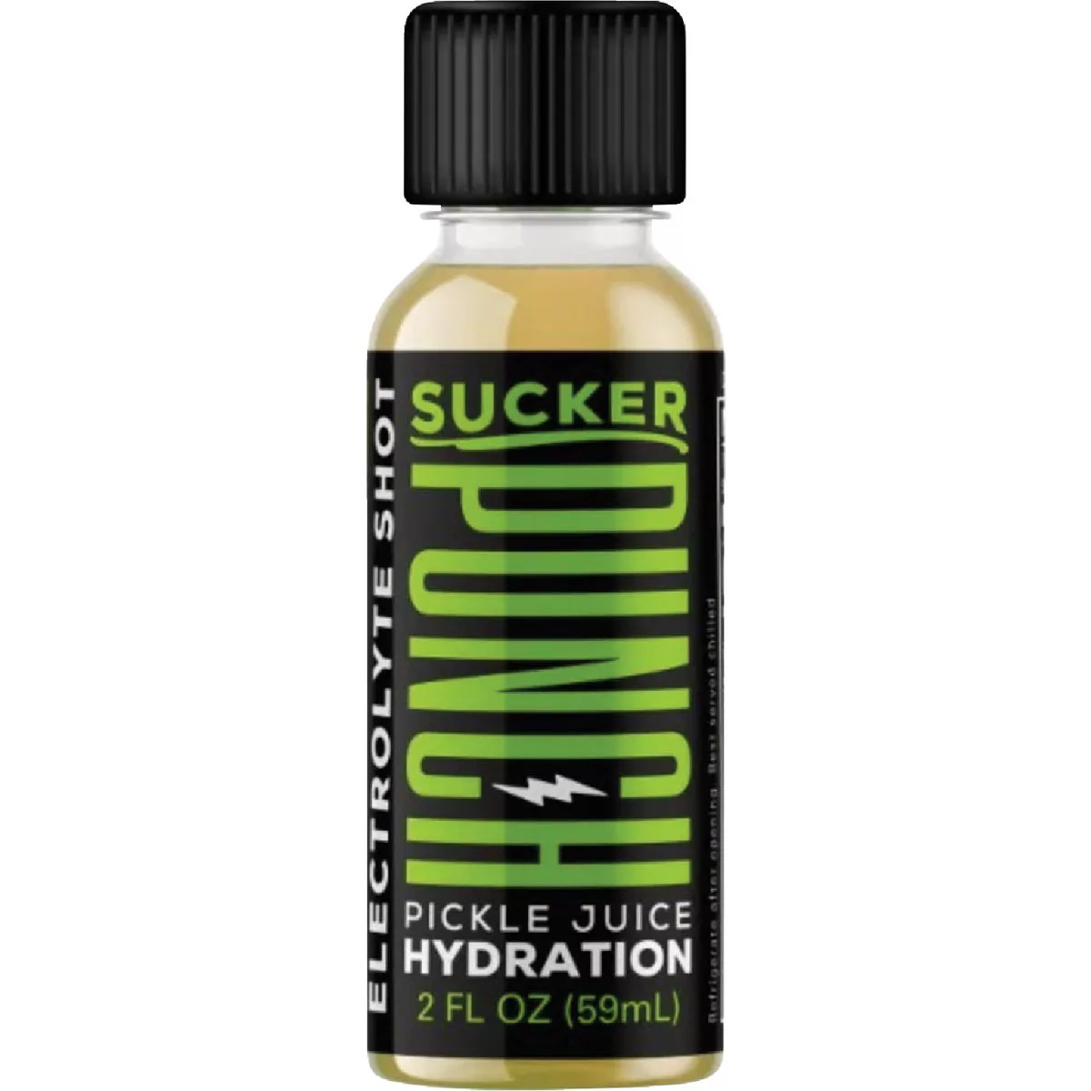 Sucker Punch 2 Oz. Hydrating Pickle Juice Beverage Shot, Dill Pickle