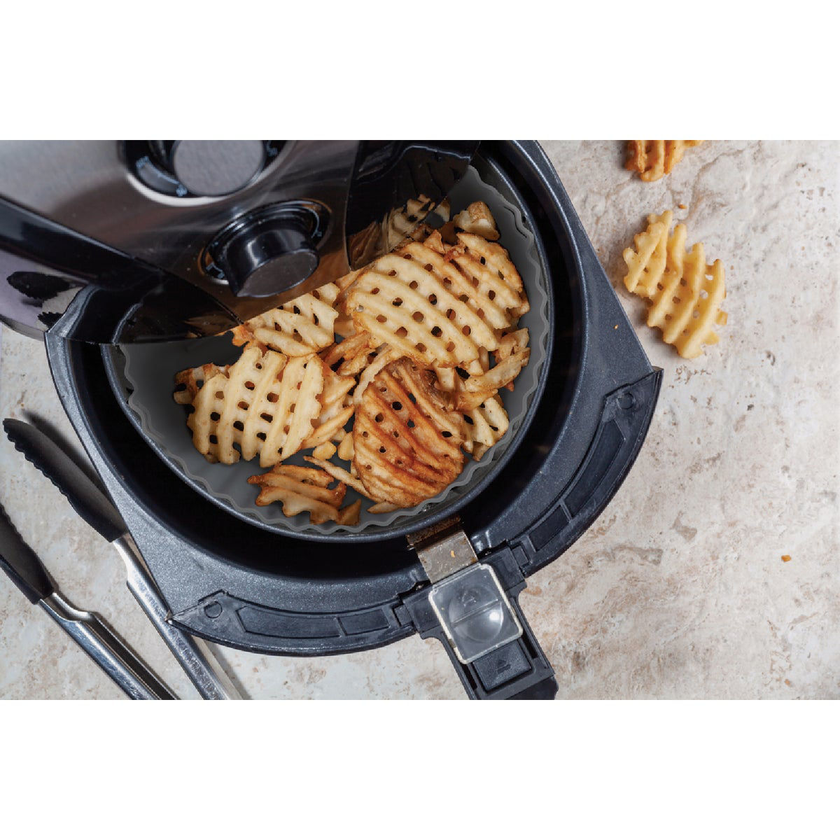 Core Home Smoke Silicone Pan for Air Fryer