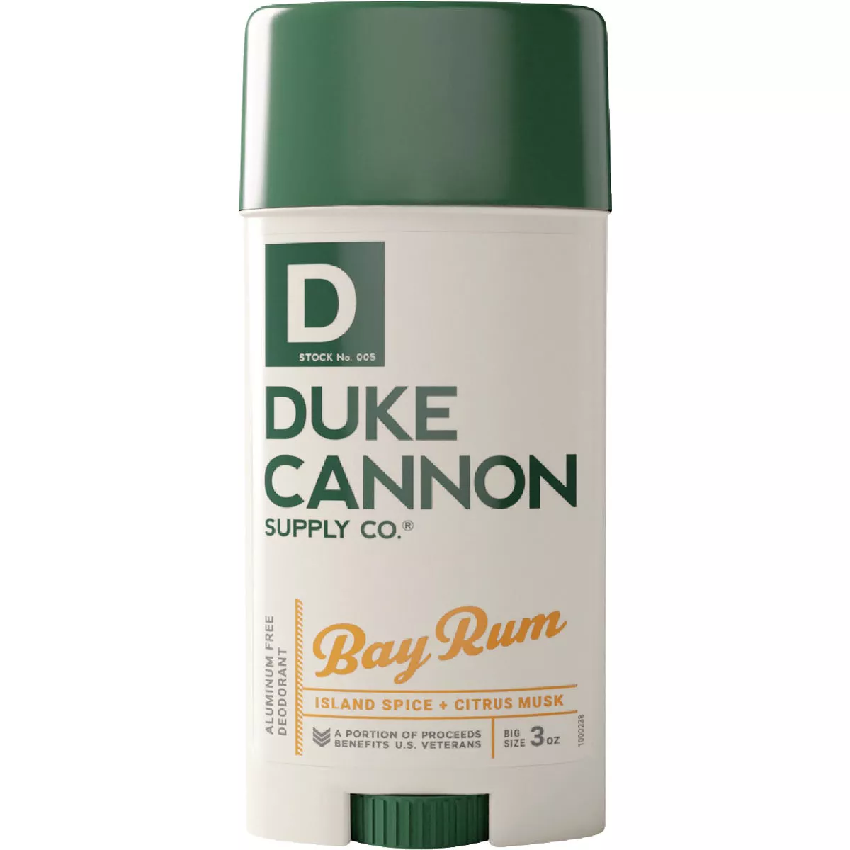 Duke Cannon 3 Oz. Bay Rum Natural Deodorant