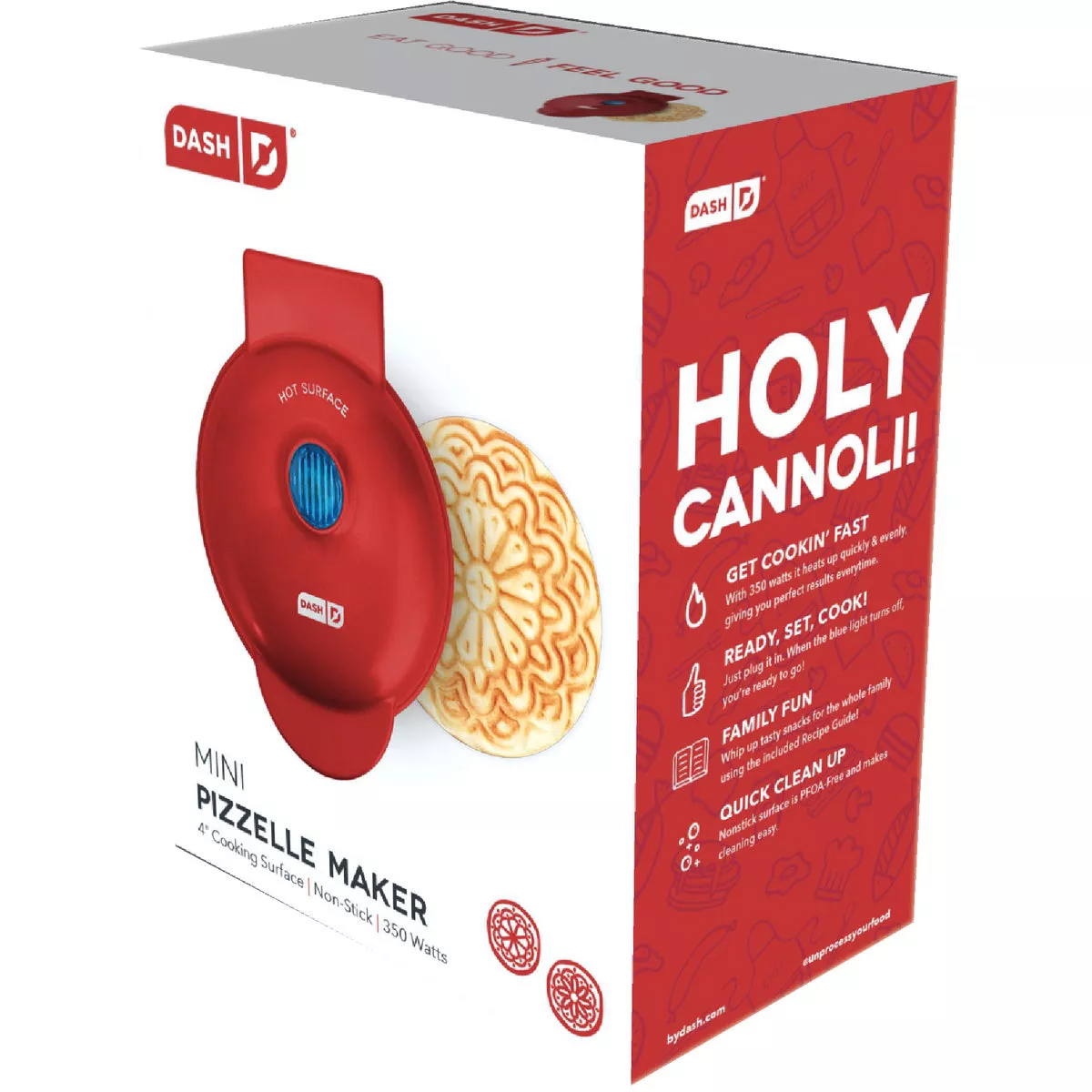 Dash 4 In. Pizzelle Mini Waffle Maker - photo 2