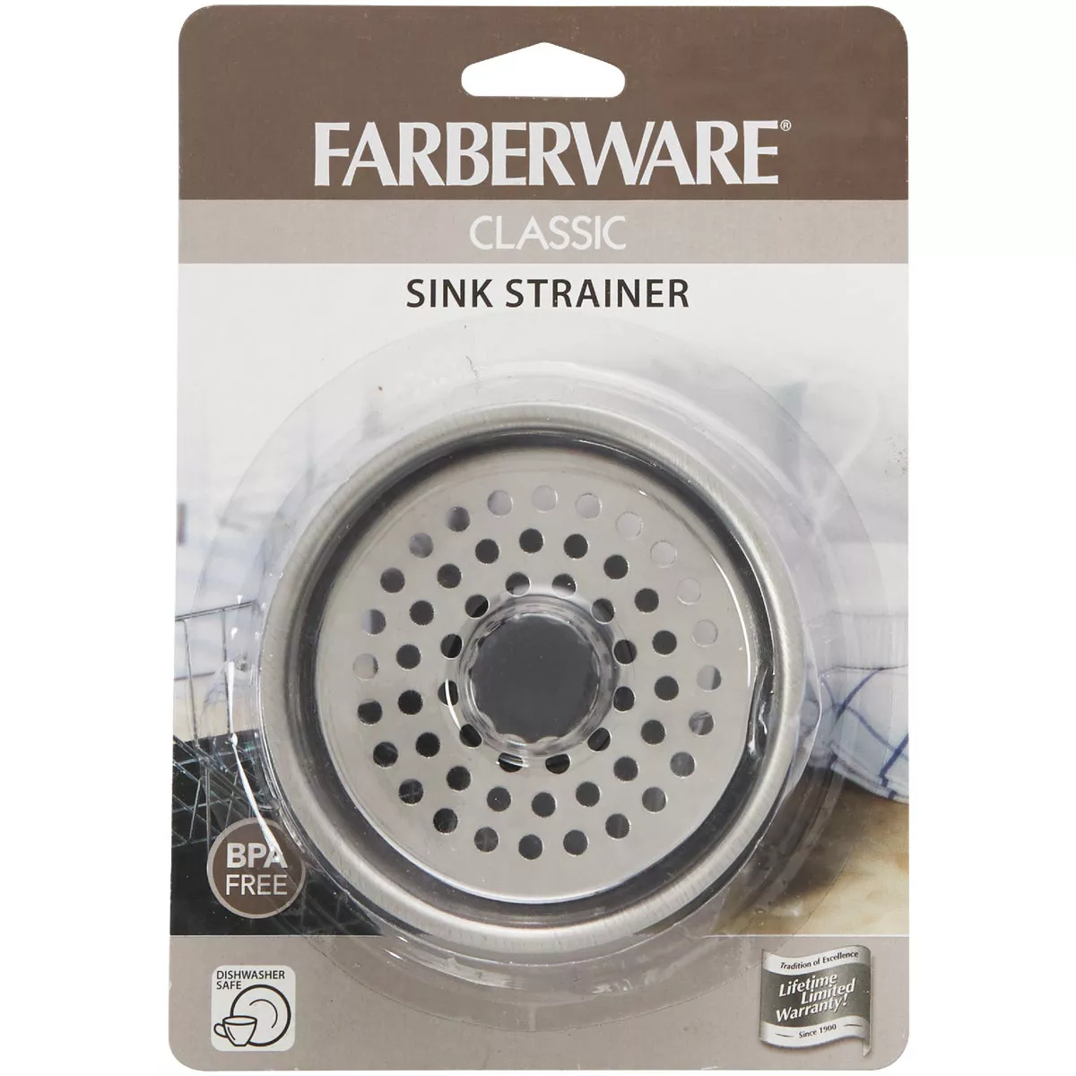 Farberware Classic Stainless Steel Sink Strainer - photo 2