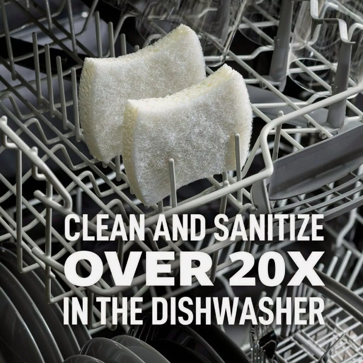 Scotch-Brite Greener Clean Non-Scratch Scrub Sponge (3-Pack) - photo 3