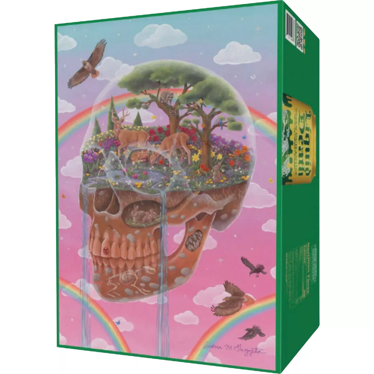 Liquid Death 19.2 Oz. Green Guillotine Tea - photo 3