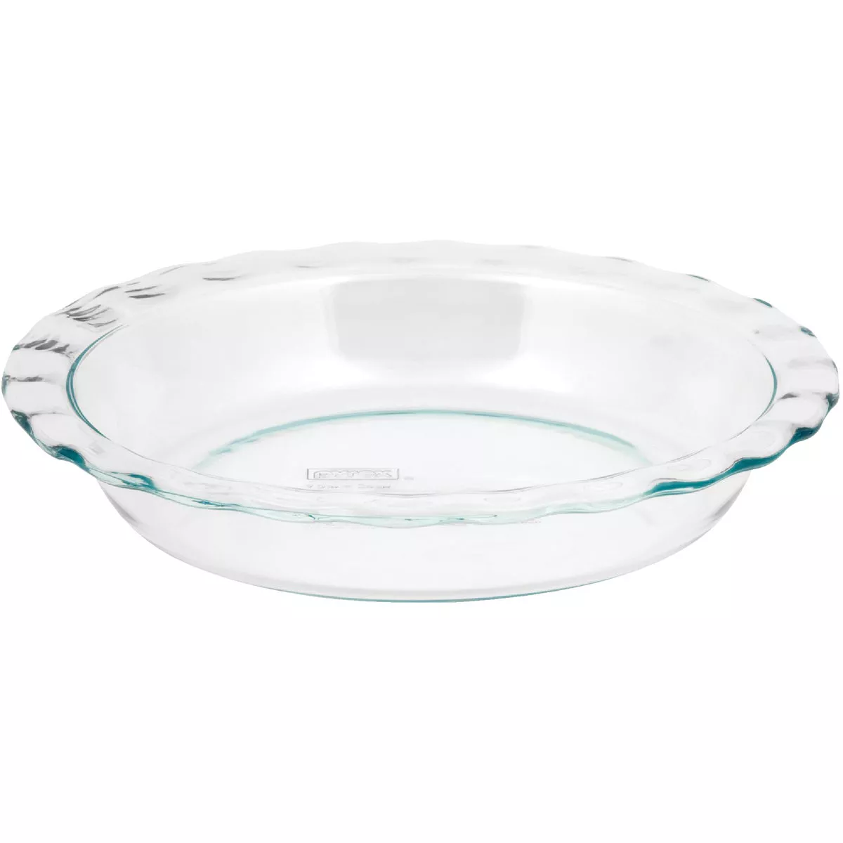 Pyrex 9-1/2 In. Clear Easy Grab Pie Plate