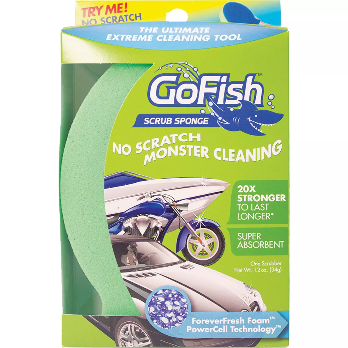DishFish GoFish Scrub Sponge