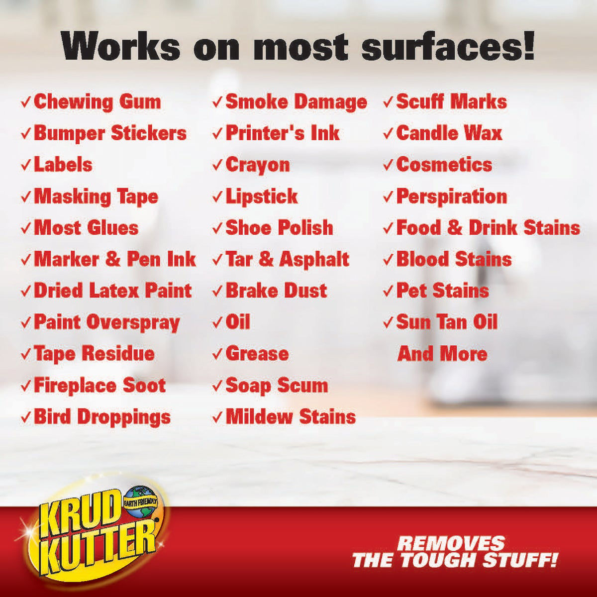 Krud Kutter 1 Gal. Tough Task Remover All-Purpose Cleaner - Crafty Beaver  Home Center