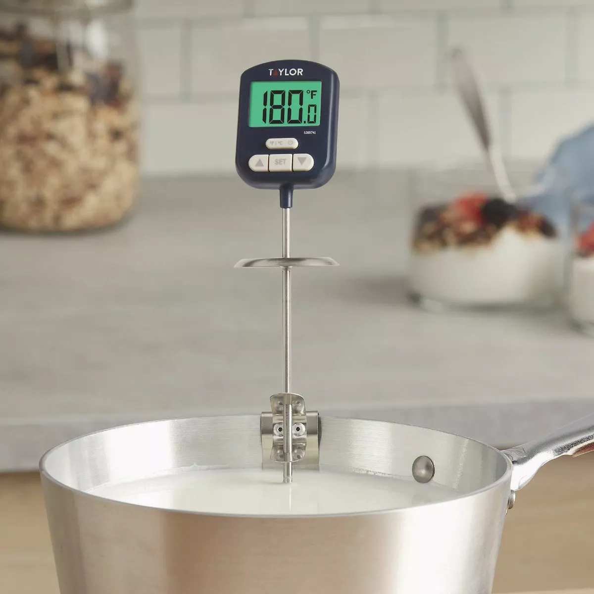Taylor Premium Digital Candy Fry Thermometer with Heat Shield - photo 2