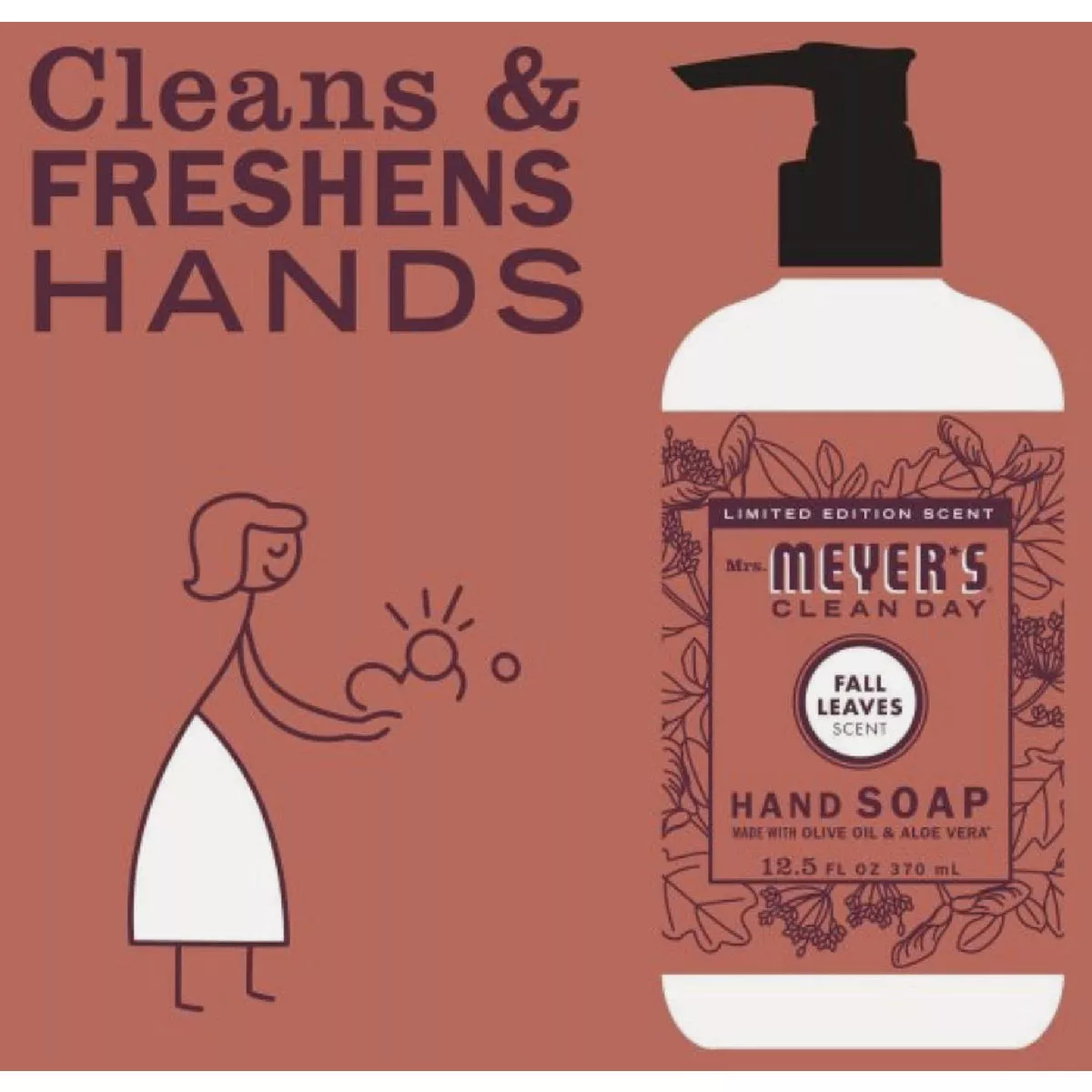 Mrs. Meyer's Clean Day 12.5 Oz. Fall Leaves Liquid Hand Soap - photo 3