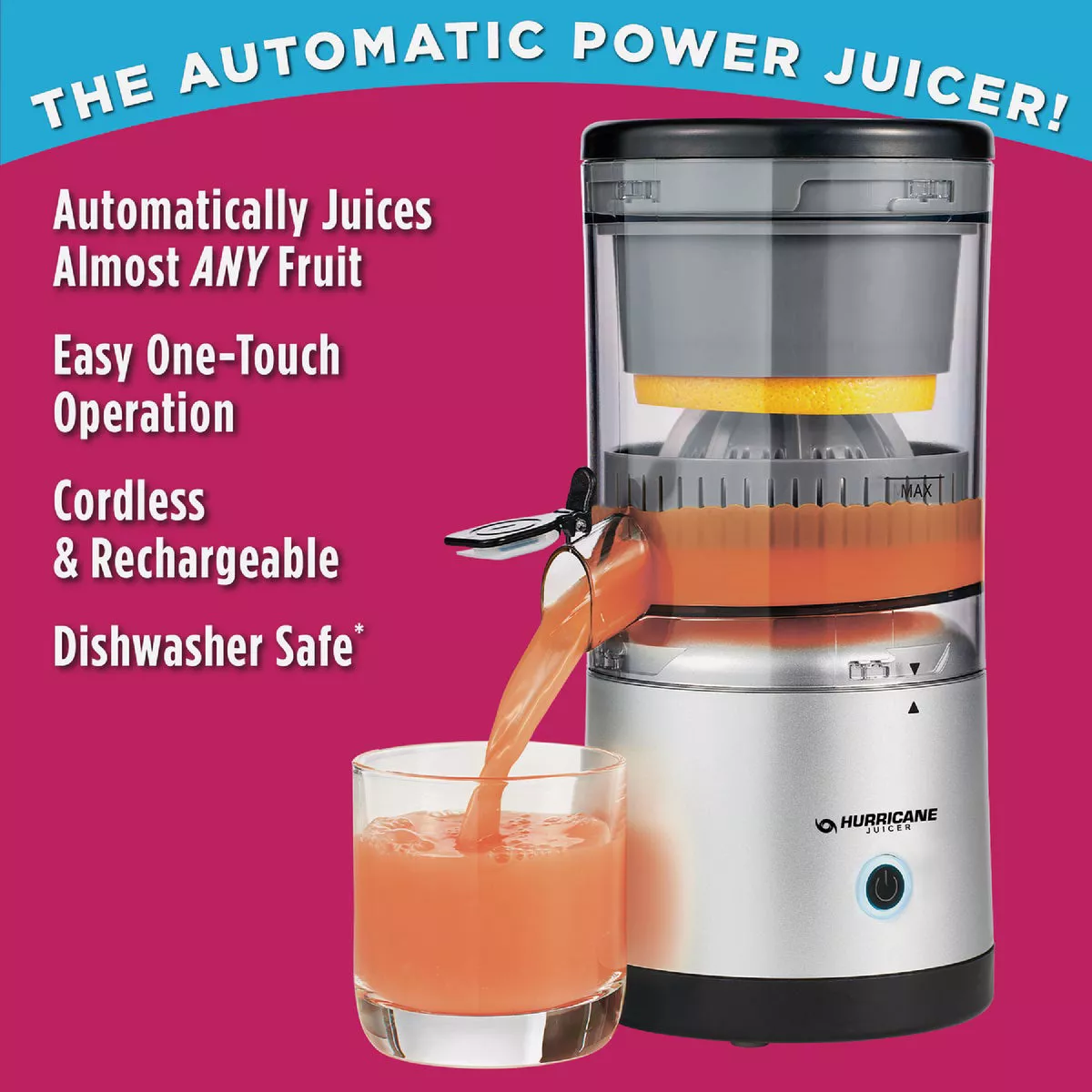Hurricane Cordless Juicer - photo 3