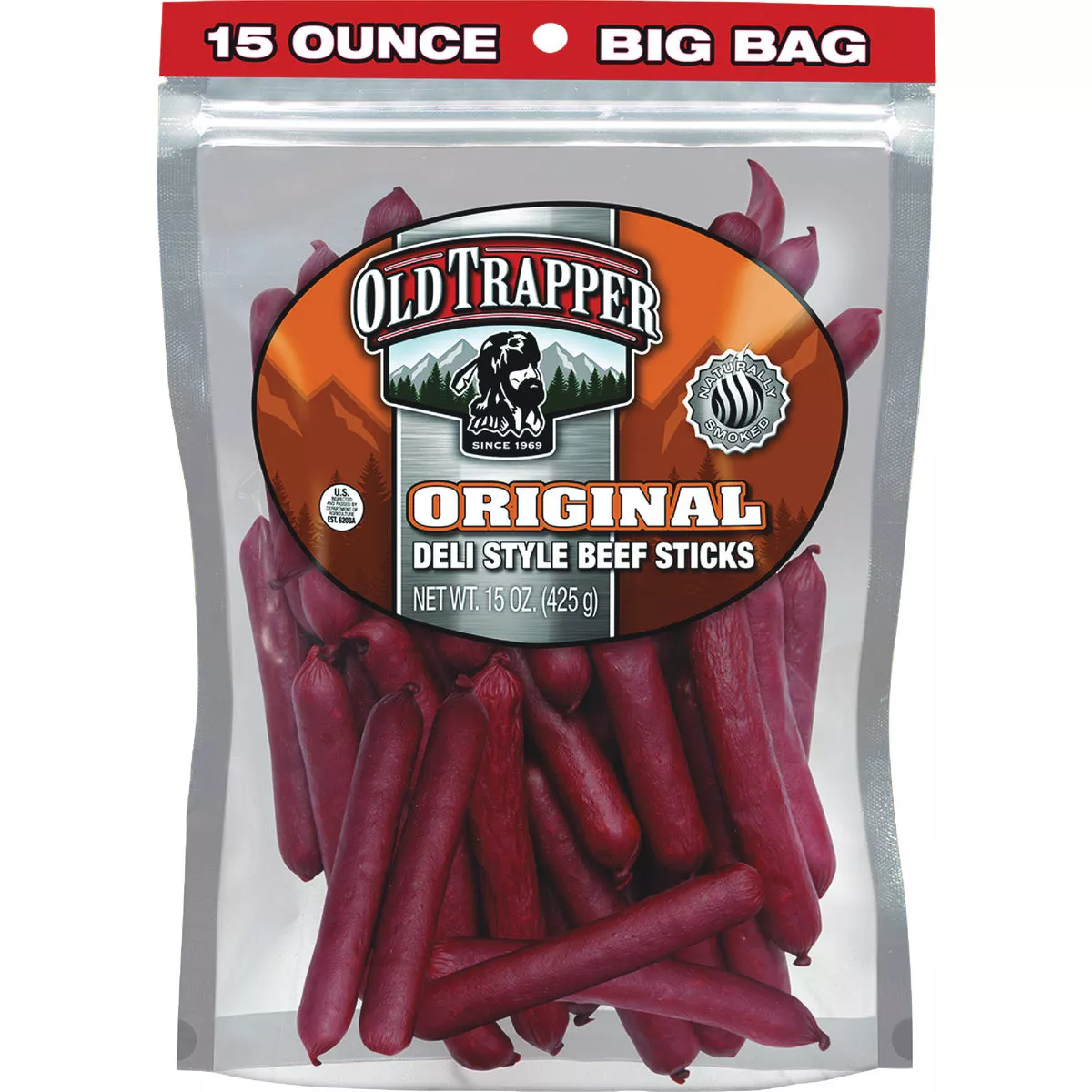 Old Trapper 15 Oz. Original Deli Stick Jerky