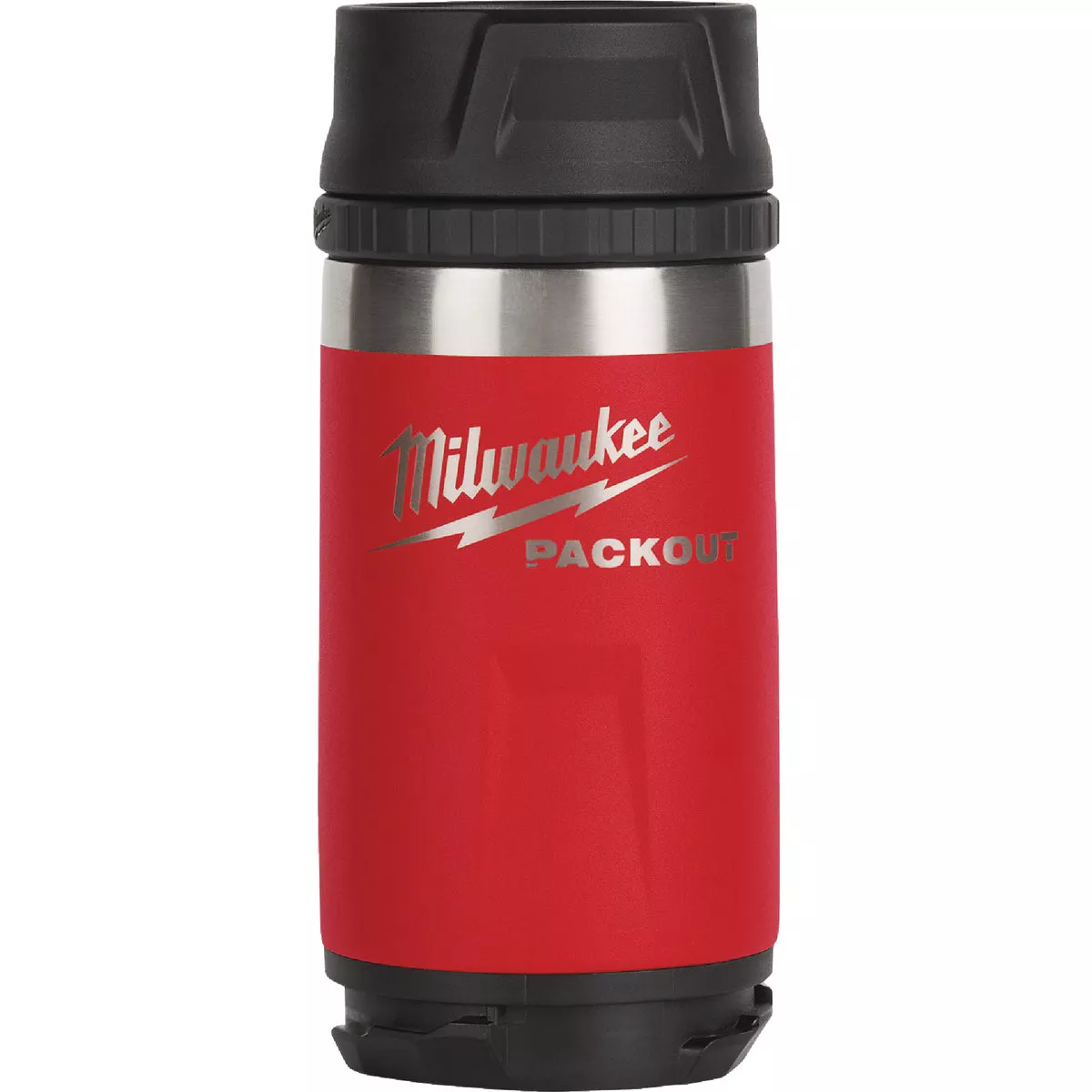 Milwaukee PACKOUT 12 Oz. Red Insulated Bottle with Sip Lid