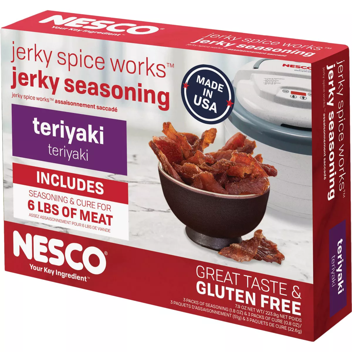 Nesco Teriyaki Jerky Seasoning, 6 Lb. Yield - photo 4