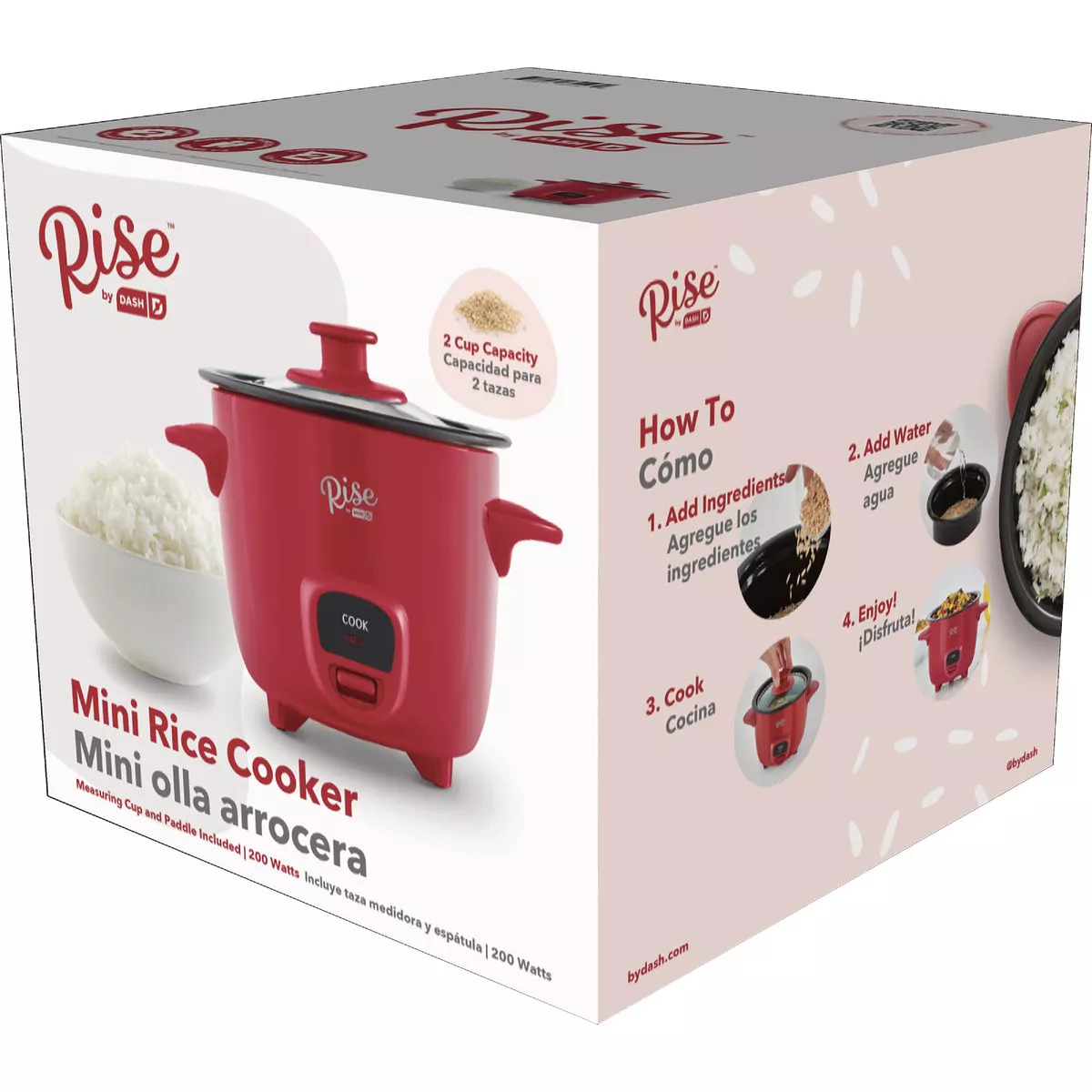Rise By Dash 2-Cup Mini Rice Cooker - photo 4