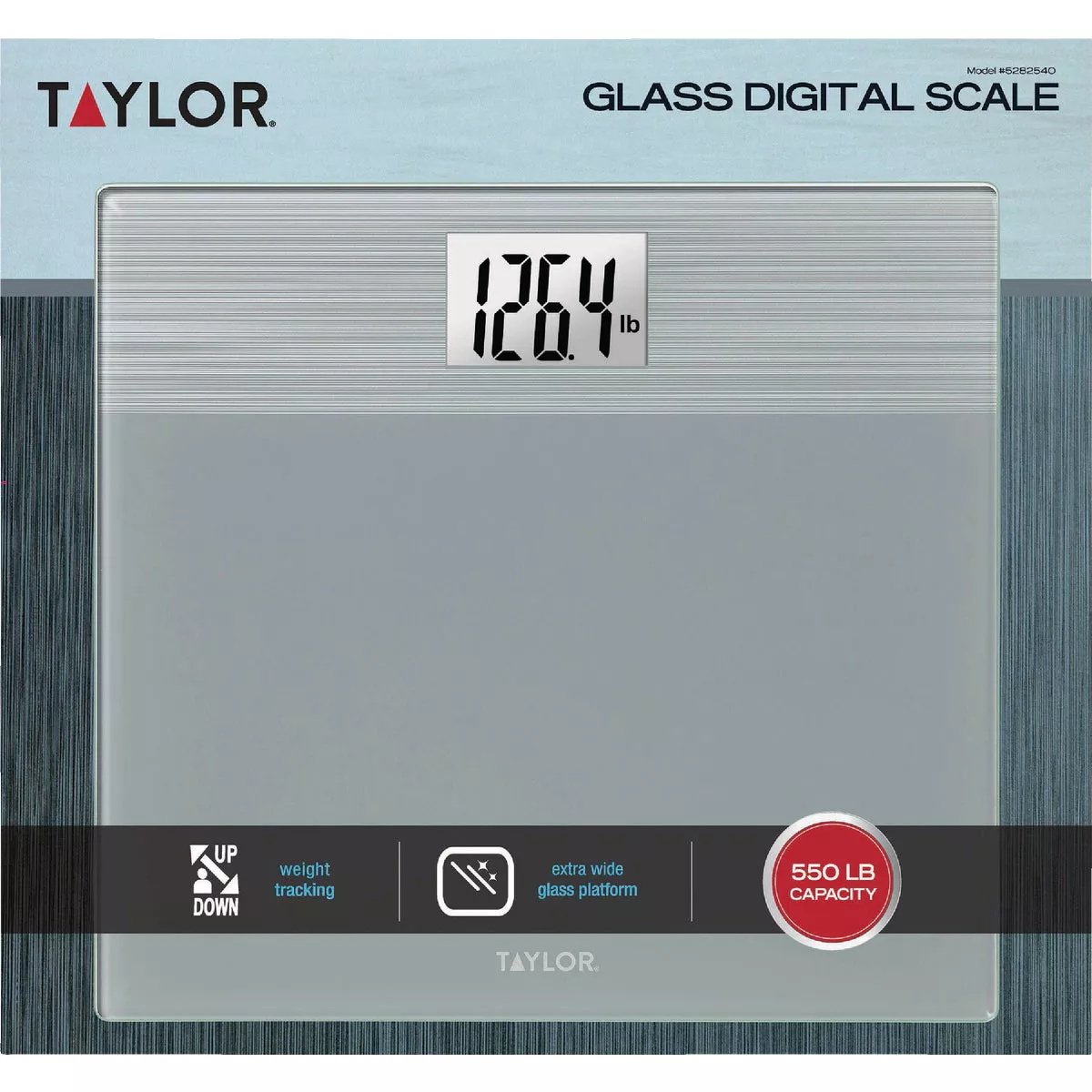Taylor Digital 550 Lb. Gray Bath Scale - photo 2
