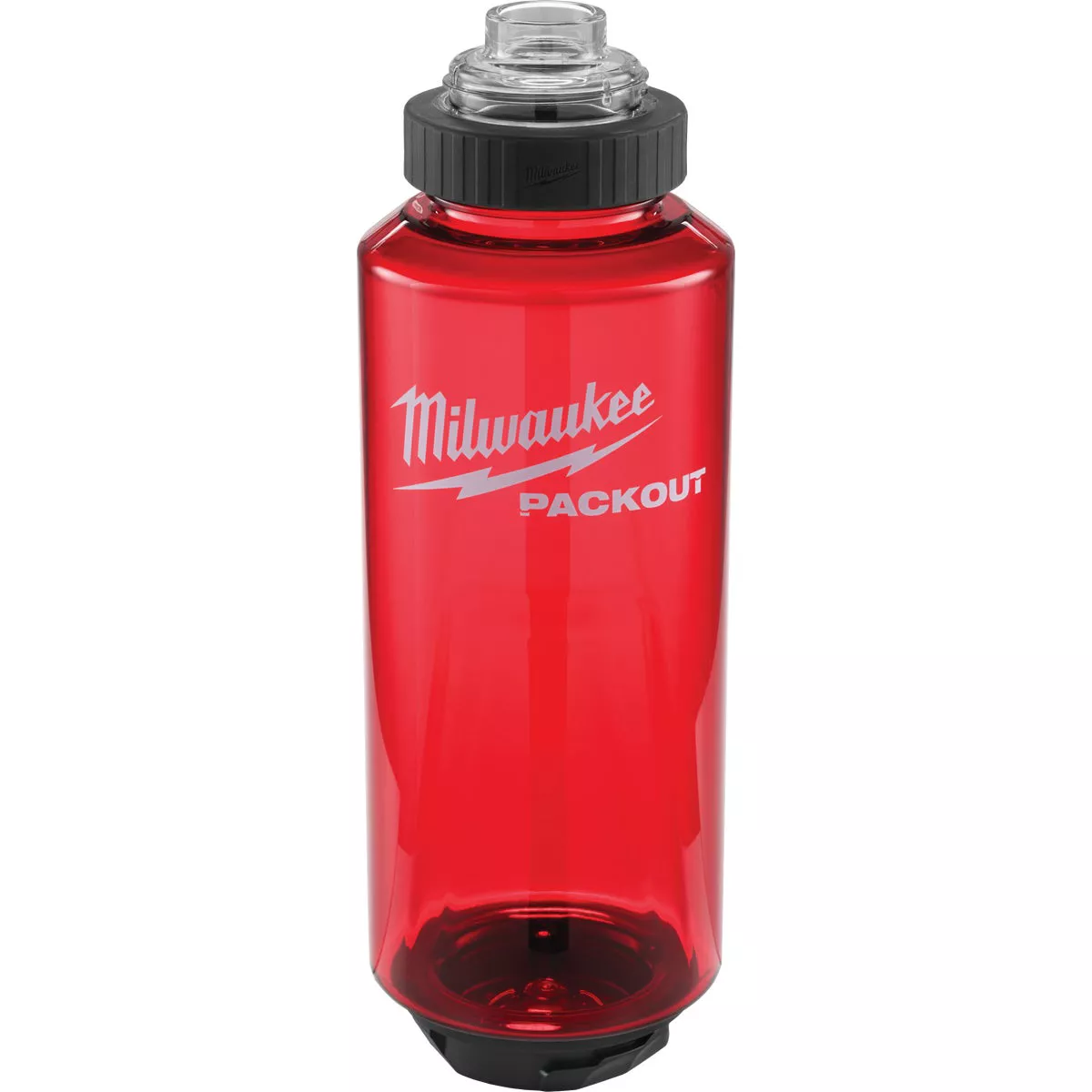 Milwaukee PACKOUT 48 Oz. Plastic Bottle with Chug Lid, Red - photo 2