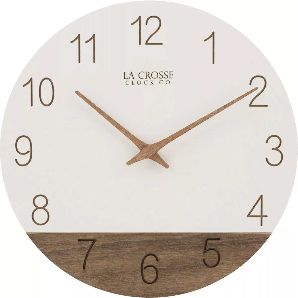 La Crosse Clock Co. 12 In. Sierra Wood Wall Clock - photo 6