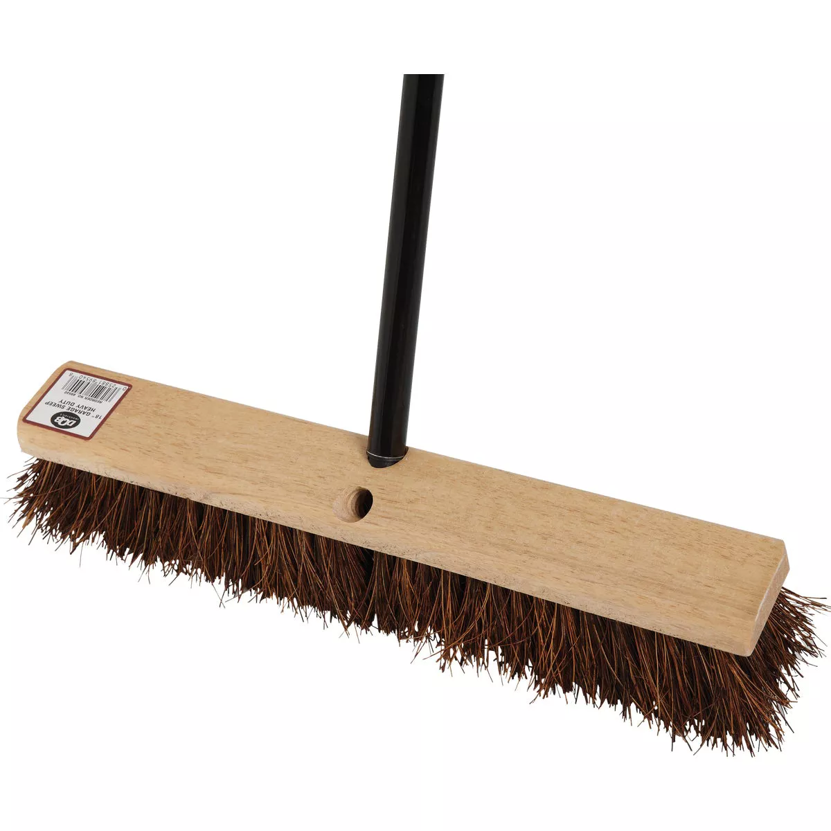 DQB 18 In. W. x 58 In. L. Metal Handle Garage & Patio Push Broom - photo 2