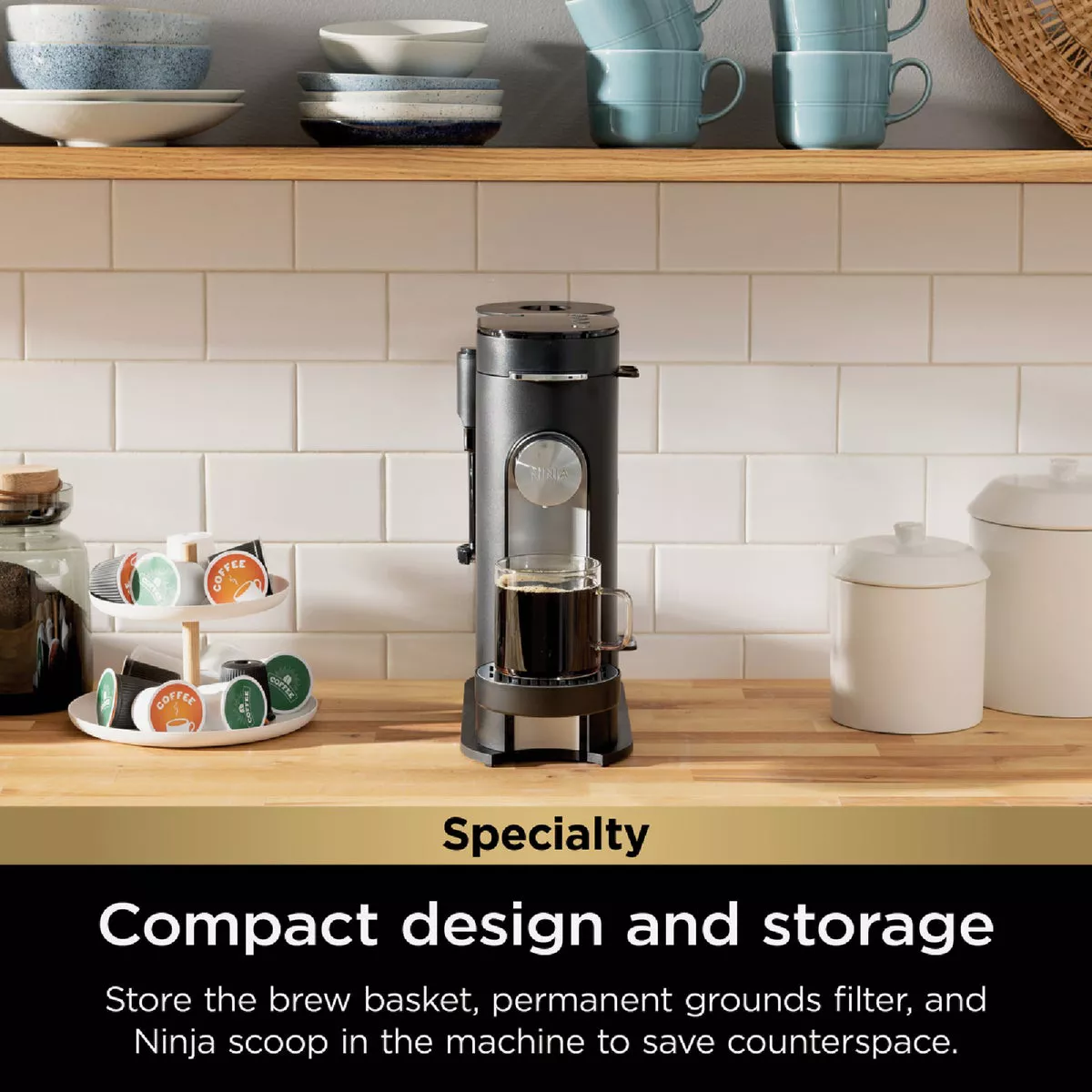 Ninja Pods & Grounds Specialty Single-Serve Coffee Maker - photo 2