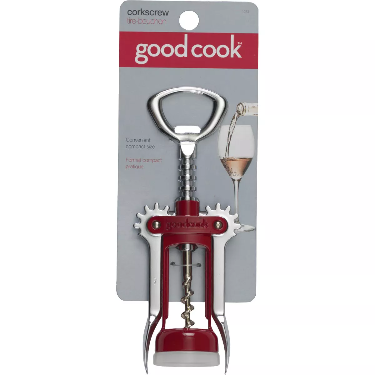 Goodcook Winged Corkscrew Bottle Opener