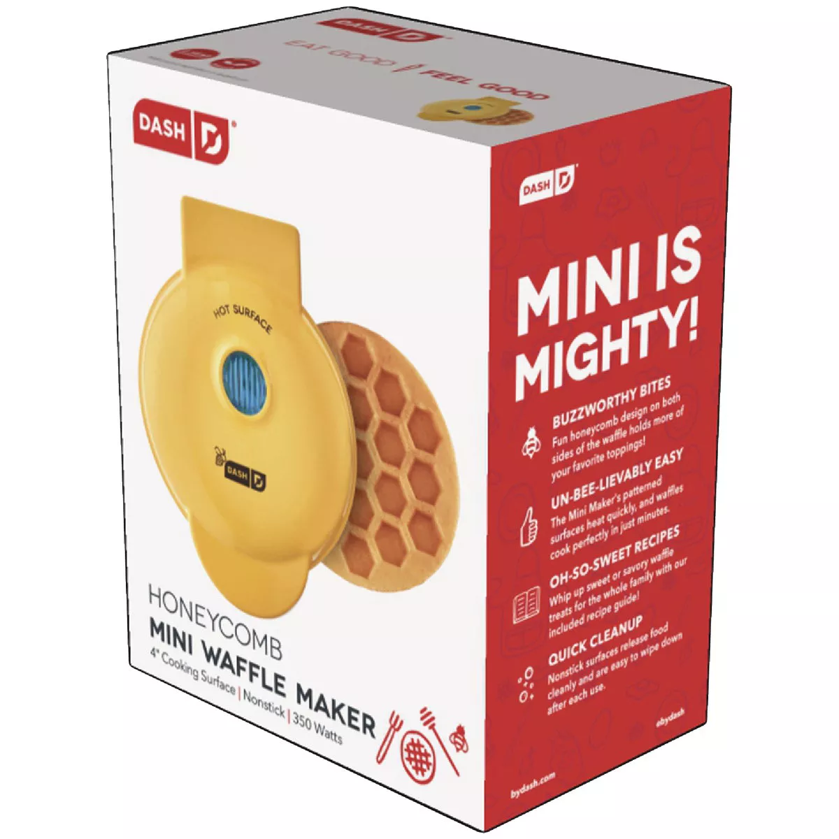 Dash 4 In. Honeycomb Mini Waffle Maker - photo 4
