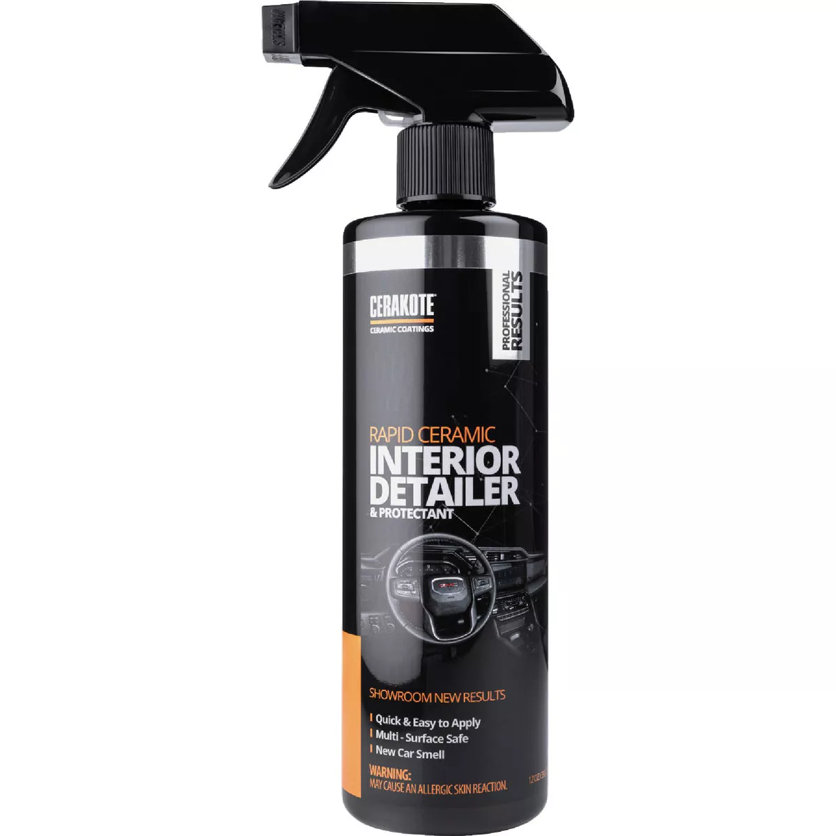 Cerakote 12 Oz. Rapid Ceramic Interior Detailer and Protectant Spray