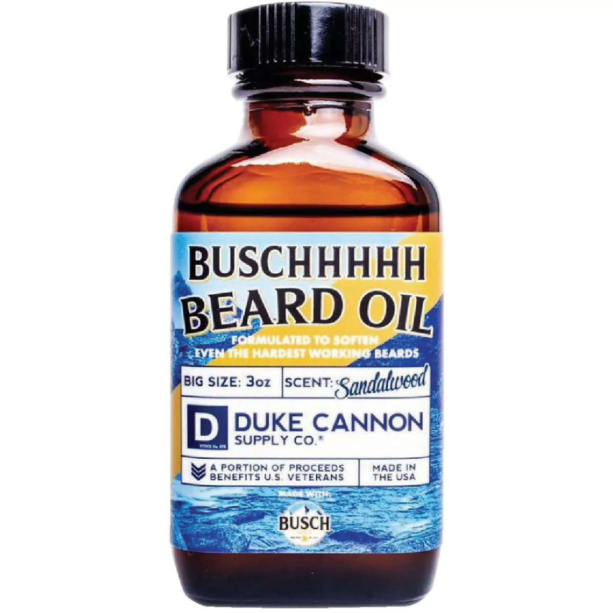 Duke Cannon 3 Oz. Busch Beard Oil - photo 2