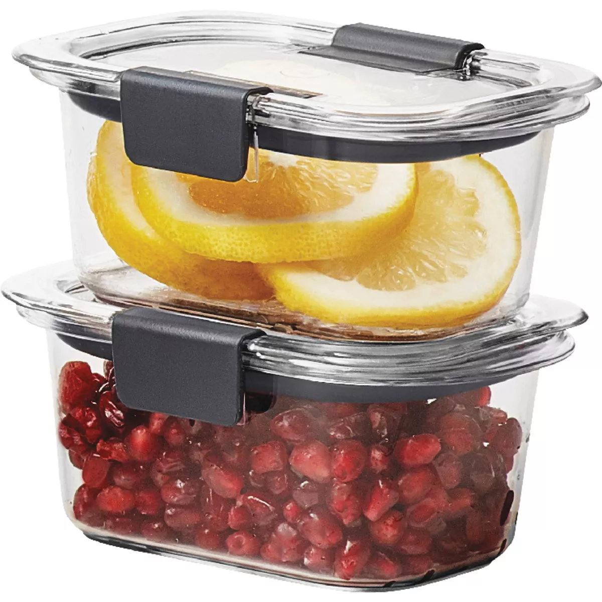 Rubbermaid Brilliance 1.3 C. Clear Rectangle Food Storage Container (2-Pack) - photo 4