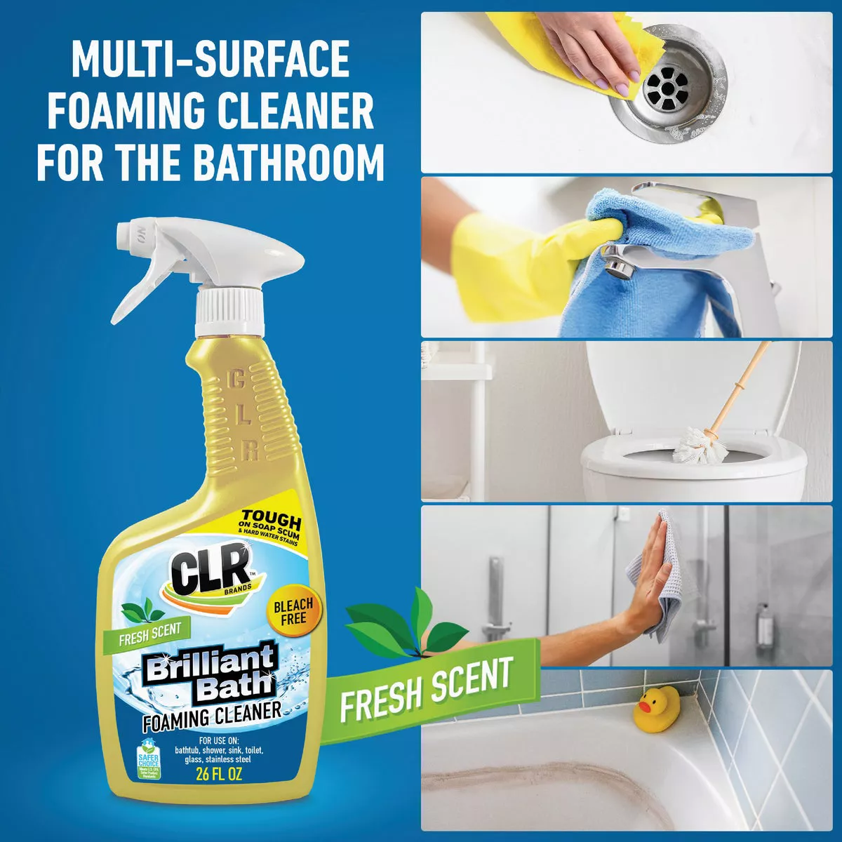 CLR 26 Oz. Brilliant Bath Fresh Scent Foaming Action Cleaner - photo 2