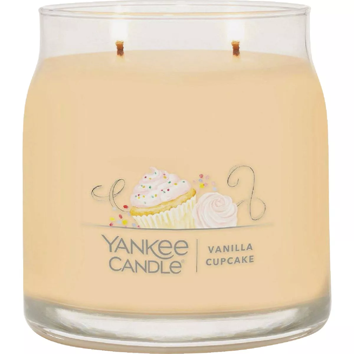 Yankee Candle 13 Oz. Vanilla Cupcake Medium Jar Candle