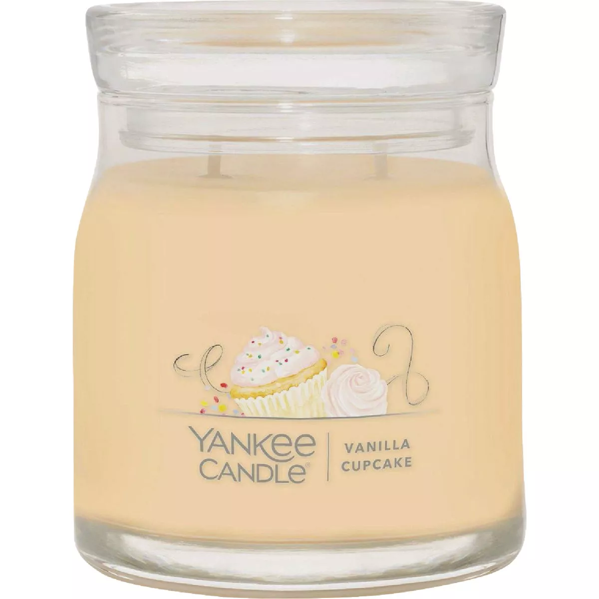 Yankee Candle 13 Oz. Vanilla Cupcake Medium Jar Candle - photo 2