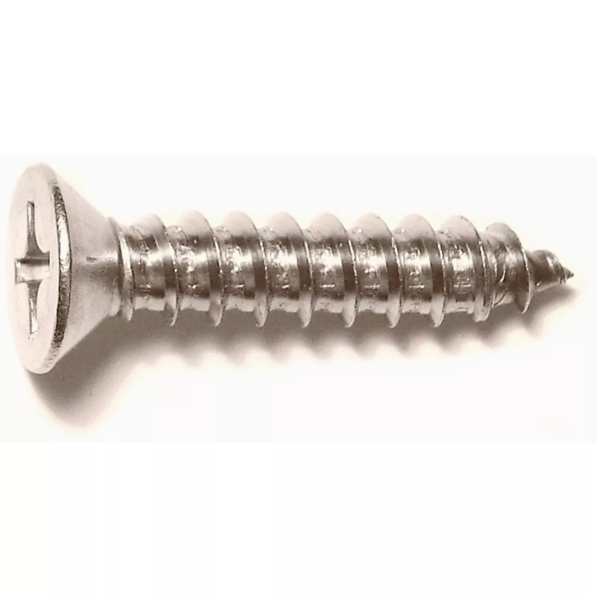 Midwest Fastener #14 x 1-1/4 In. 18-8 Stainless Steel Phillips Flat Head Sheet Metal Screws (12 Ct.)-