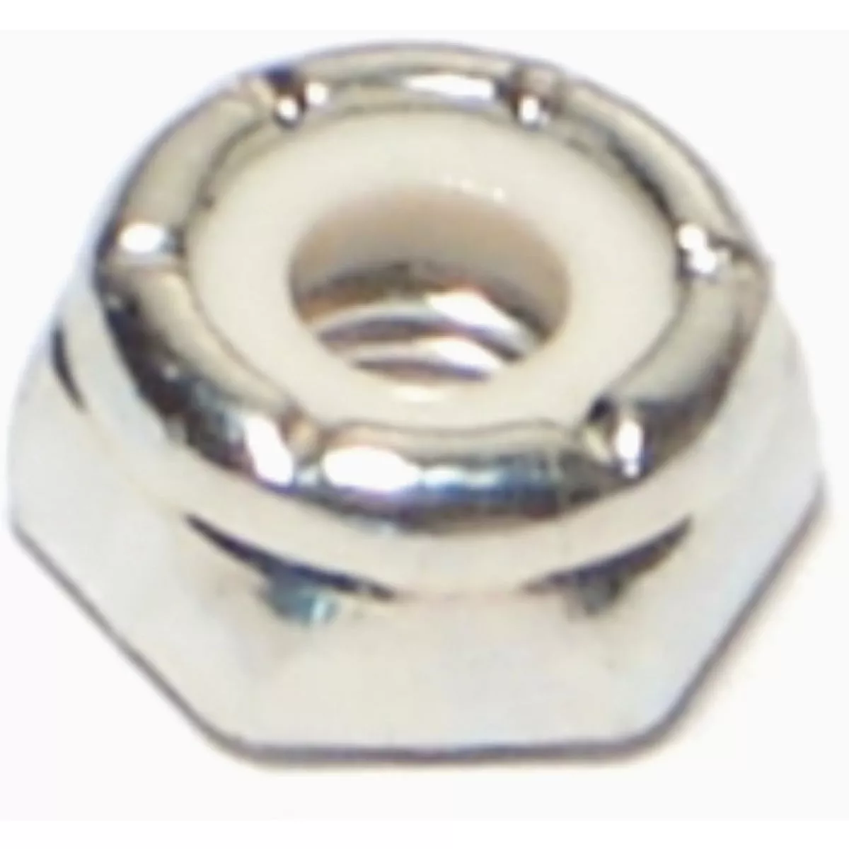 Midwest Fastener #10-32 Zinc Plated Grade 2 Steel Fine Thread Nylon Insert Lock Nuts (10 Ct.)