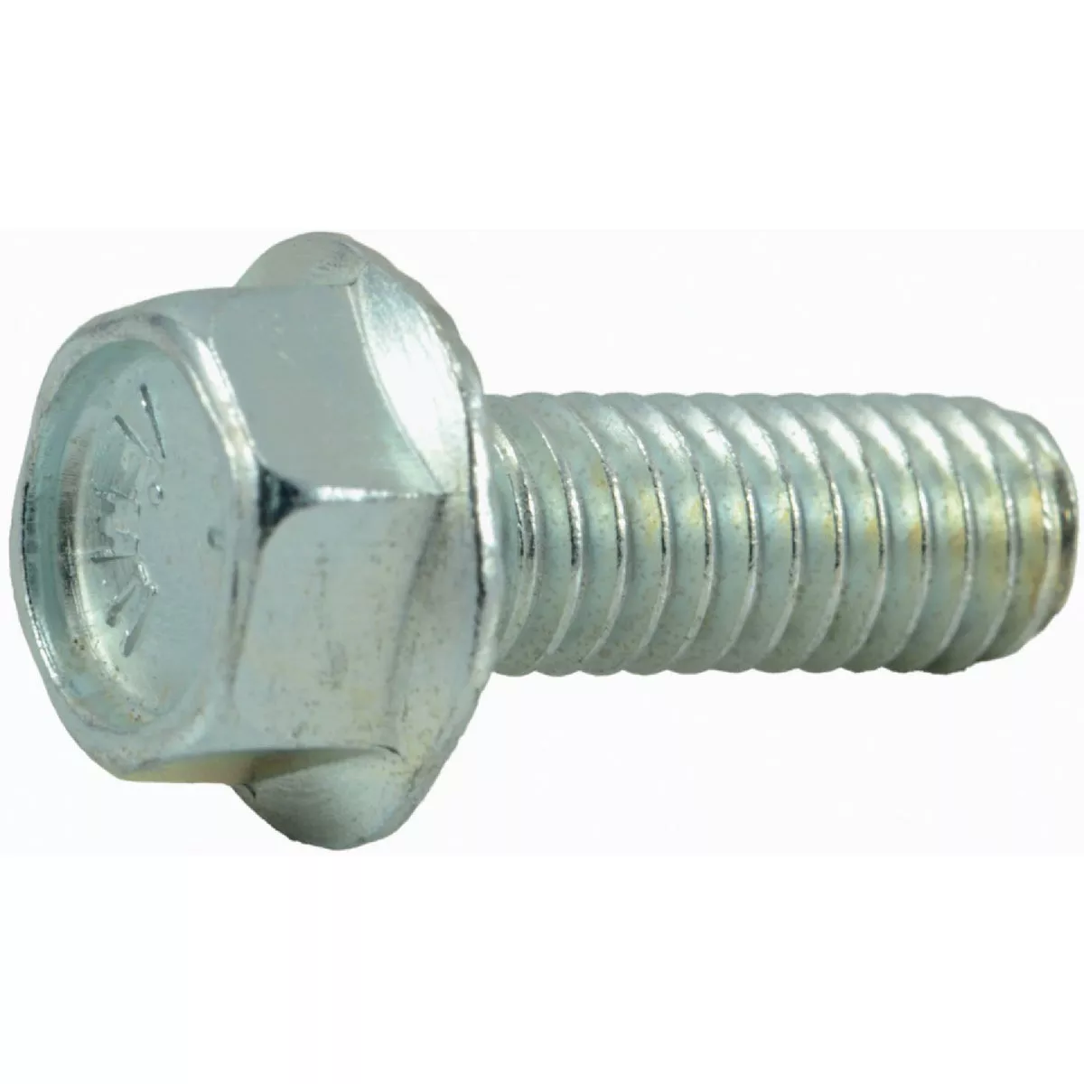 Midwest Fastener 3/8 In.-16 x 3/4 In. Zinc Plated Grade 5 Steel Coarse Thread Hex Washer Head Serrated Flange Bolts (8 Ct.)