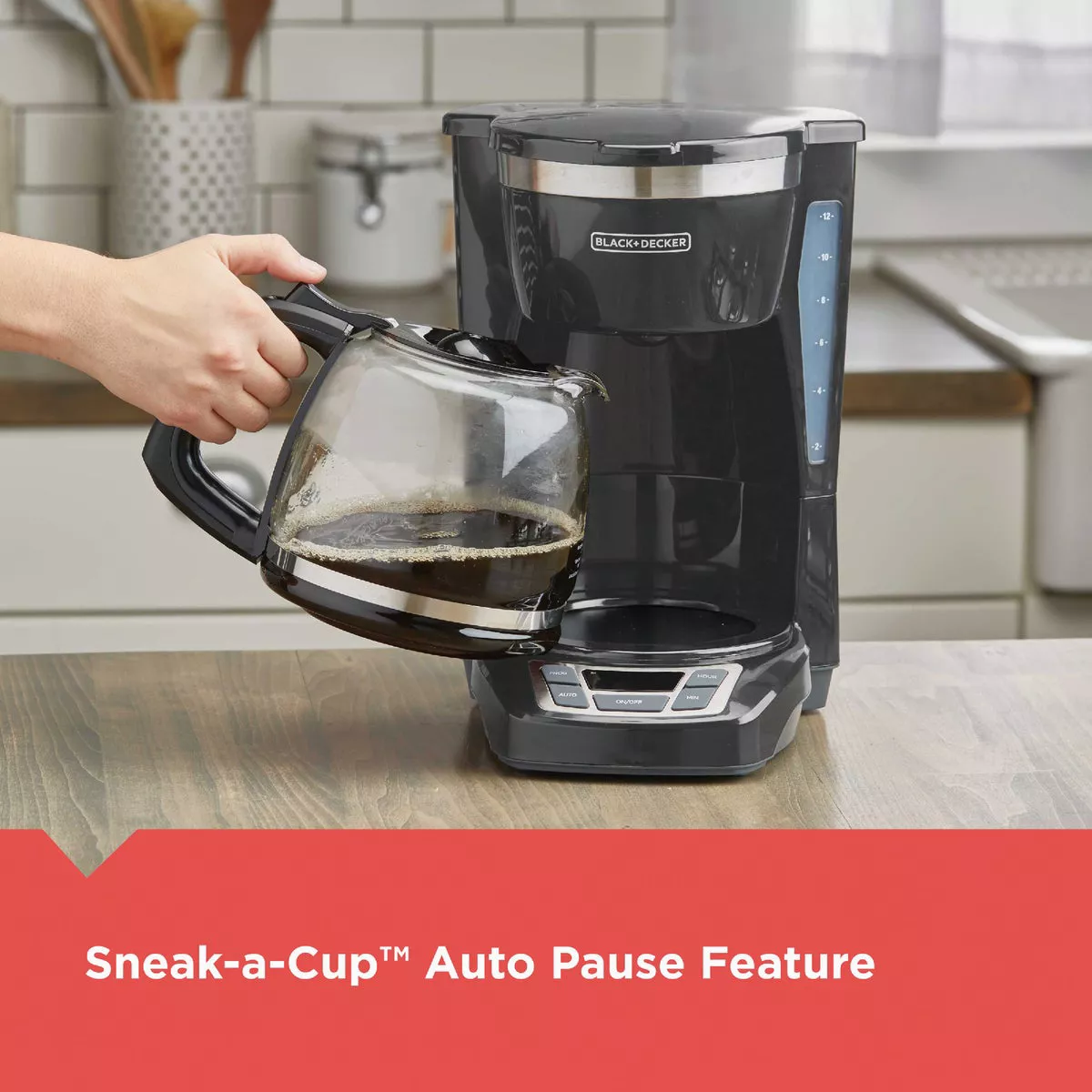 Black & Decker 12 Cup Programmable Black Coffee Maker - photo 5