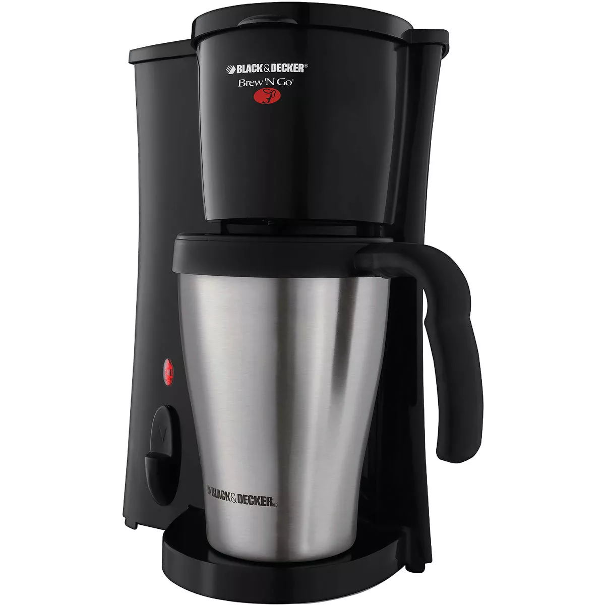 Black & Decker Brew N' Go Personal Black Coffee Maker