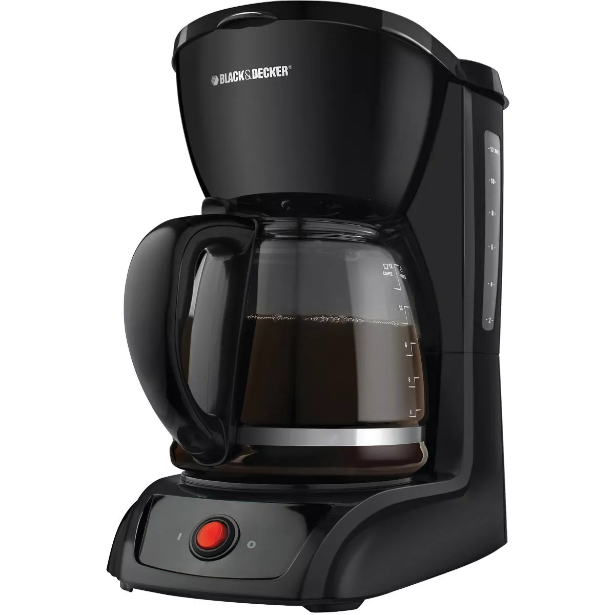 Black & Decker 12 Cup Black Coffee Maker