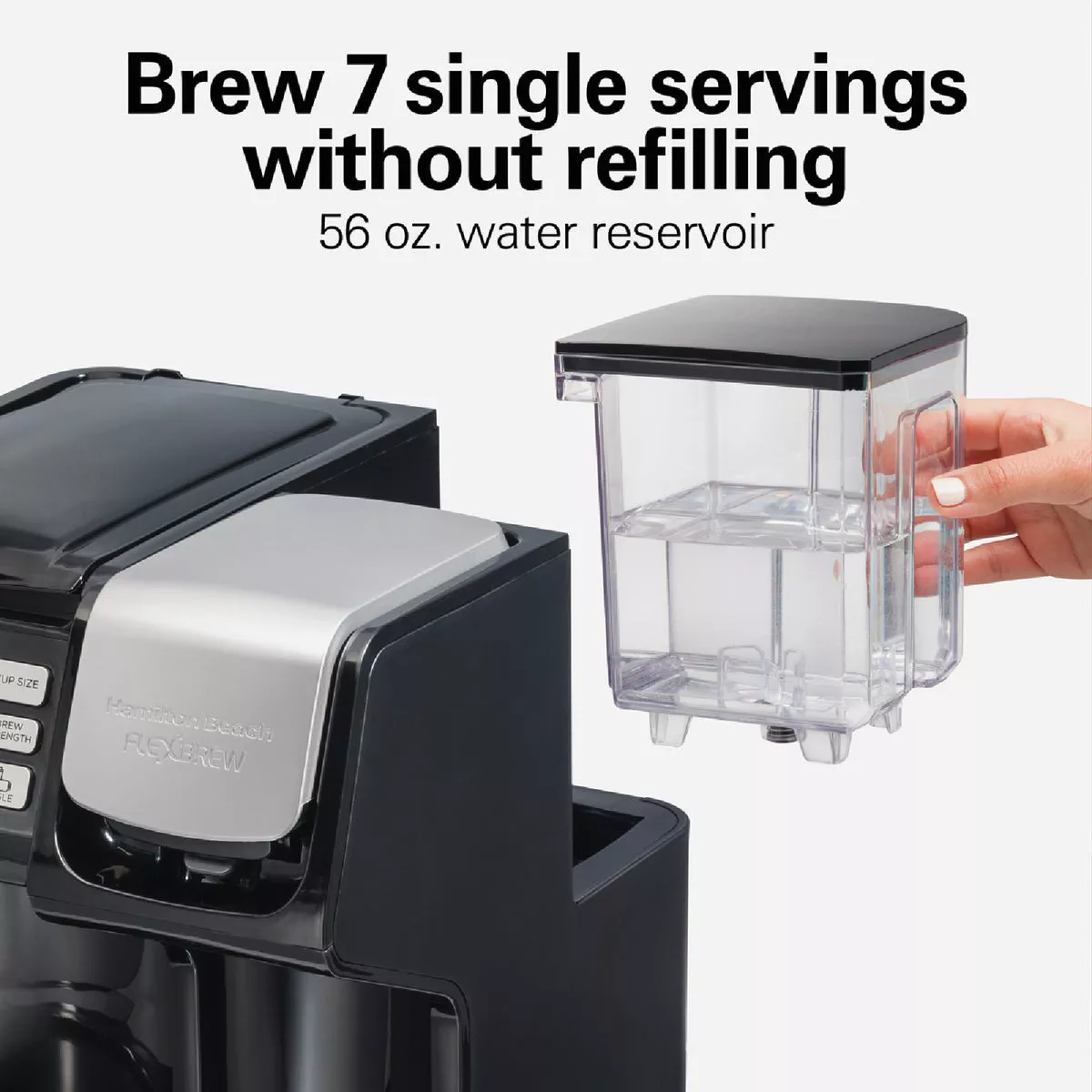 Hamilton Beach FlexBrew Trio 12 Cup Black Coffee Maker - photo 6