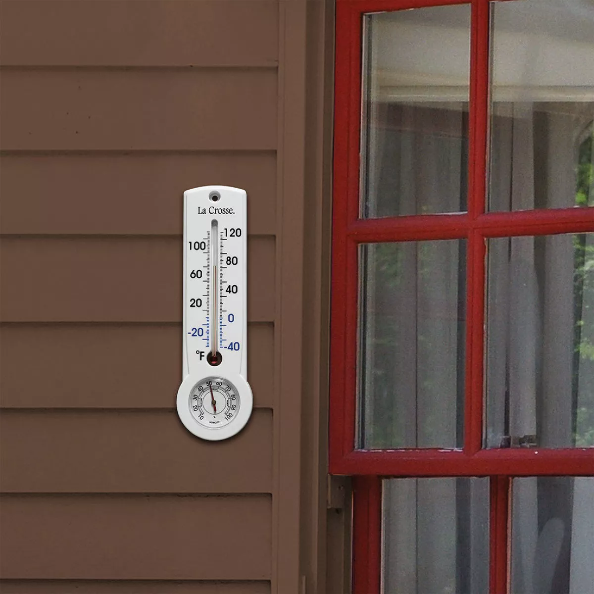 La Crosse Technology Fahrenheit & Celsius Analog -40 to 120 F; -40 to 50 C Hygrometer & Thermometer - photo 3