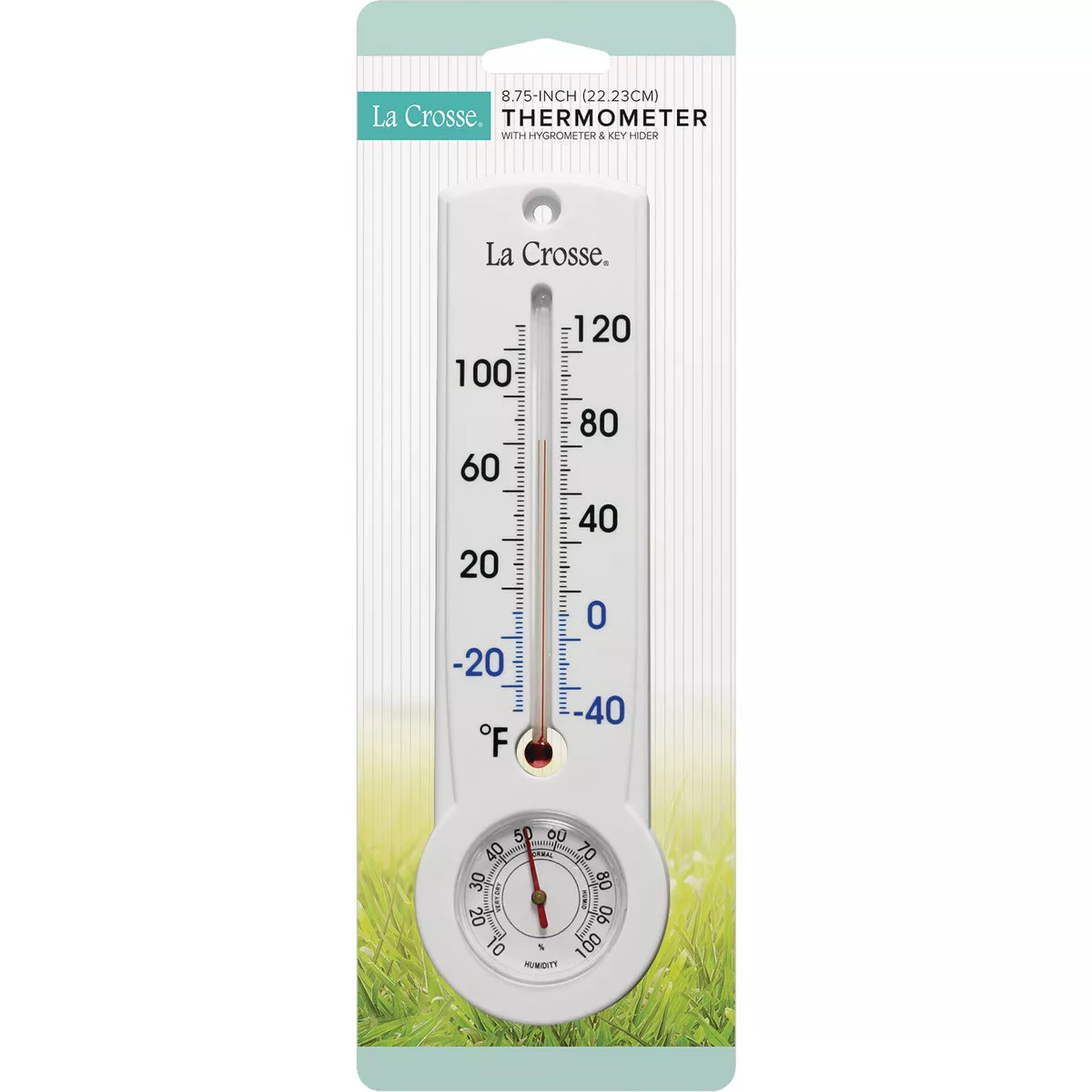 La Crosse Technology Fahrenheit & Celsius Analog -40 to 120 F; -40 to 50 C Hygrometer & Thermometer - photo 2