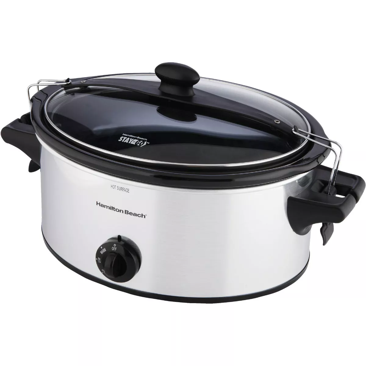 Hamilton Beach Stay or Go 6 Qt. Stainless Steel Slow Cooker - photo 4